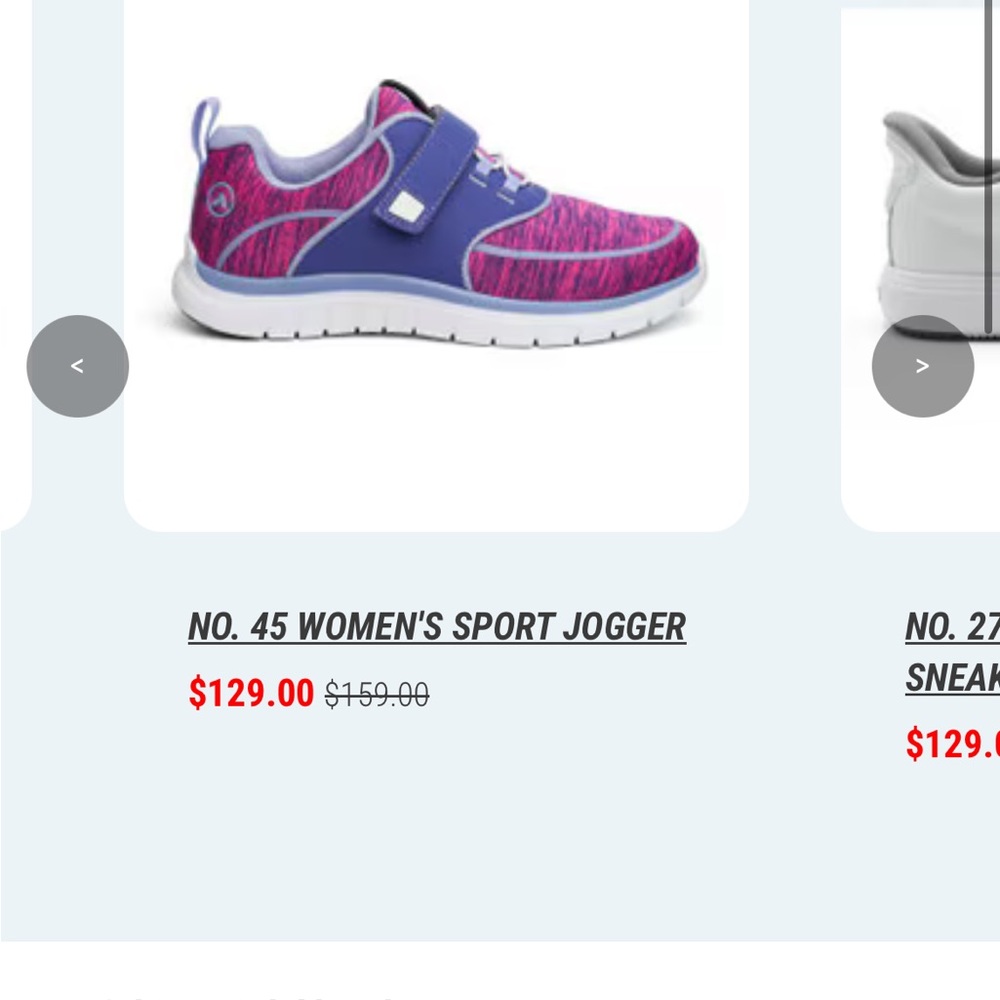 Anodyne woman’s Sport Jogger Shoes - Pink and Blue extra wide